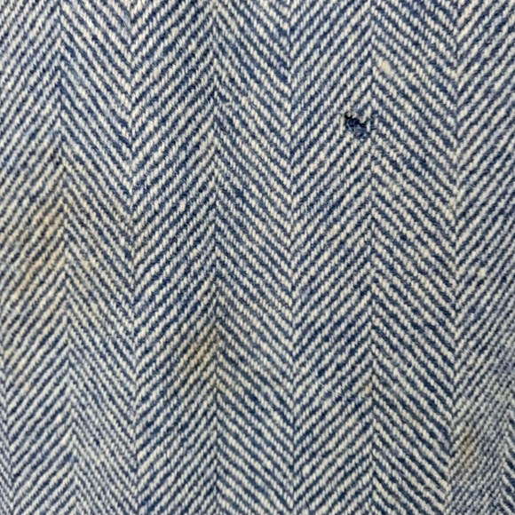 Vintage Pendleton 100% Virgin Wool Herringbone Blazer, Vest, & Skirt Set - Picture 9 of 13